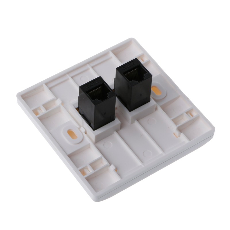 Ổ Cắm Kết Nối Mạng 2 Cổng Rj45