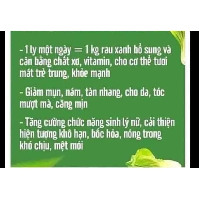 Bột Diệp Lục SUPPER CHLOROPHYLL NCT3, Sáng Da, Mát Ga.n, Giảm Cân