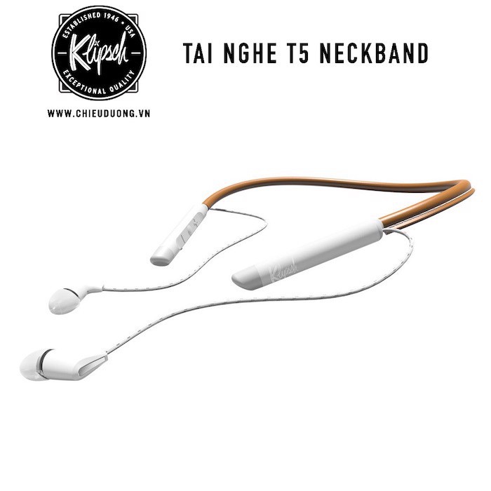 Tai nghe Bluetooth Klipsch T5 Neckband