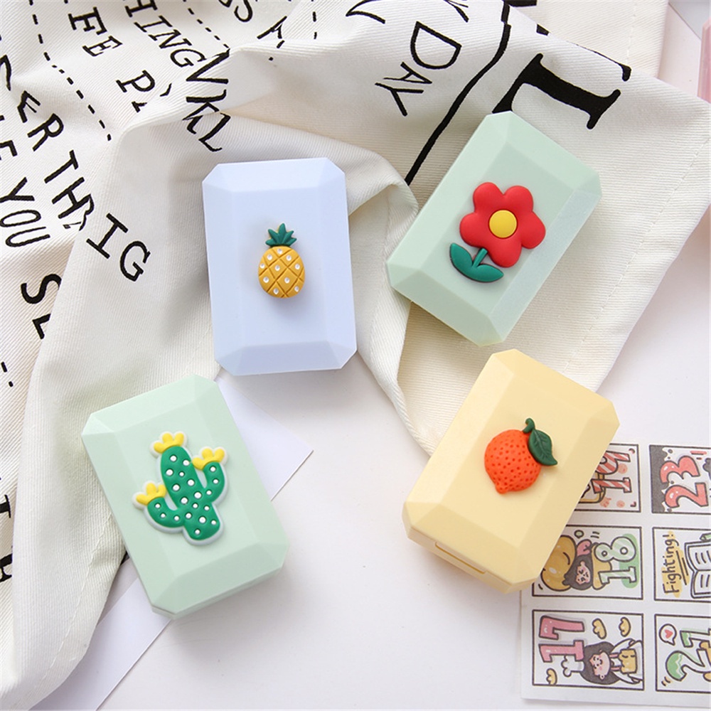 Hộp đựng kính áp tròng thiết kế nhỏ gọn dễ thương dành cho nữ