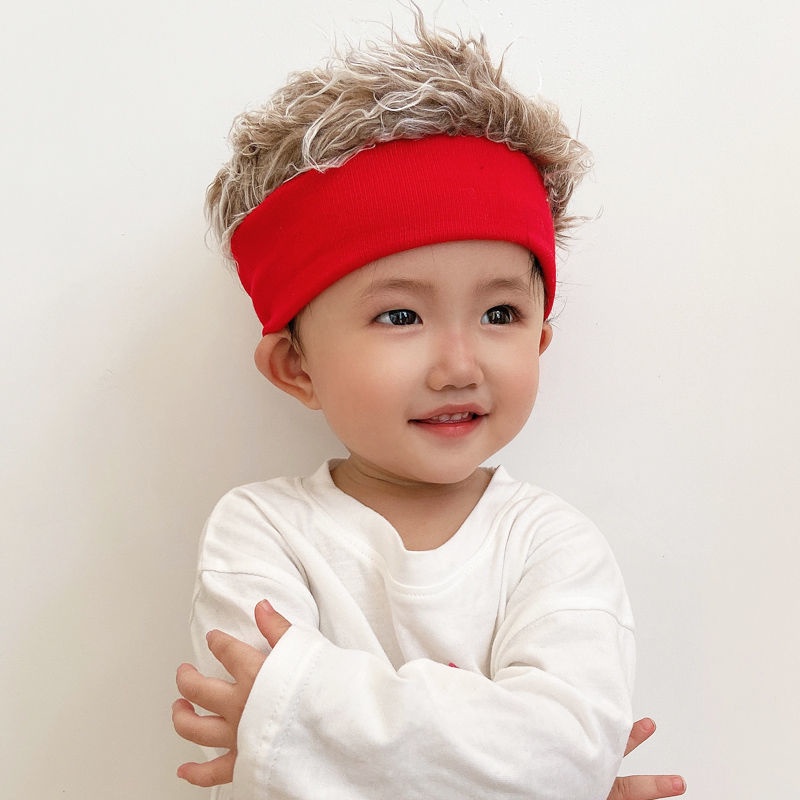 Mũ Đội Đầu Gắn Tóc Giả Đáng Yêu Thời Trang Đường Phố Cho Bé
