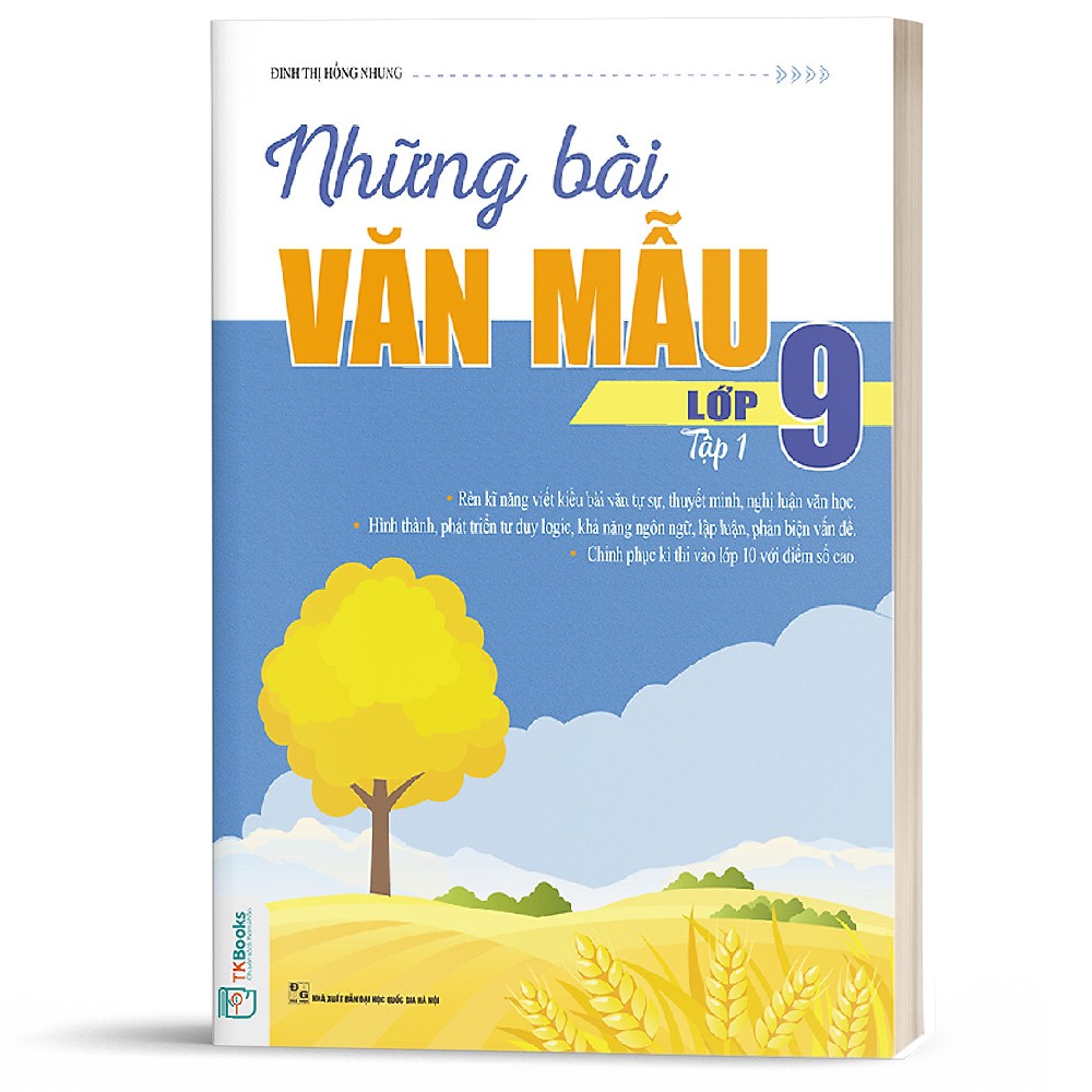 Sách - Những Bài Văn Mẫu Lớp 9 - Tập 1