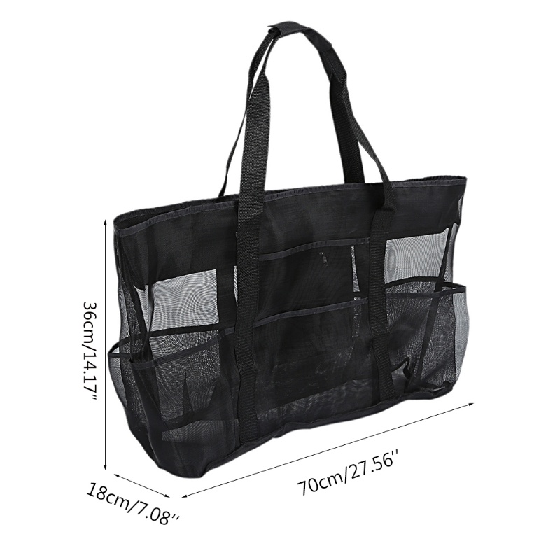 Túi Lưới Cỡ Lớn Bằng Nylon Bền Bỉ Thiết Thực Để Đựng Đồ Giặt Rửa