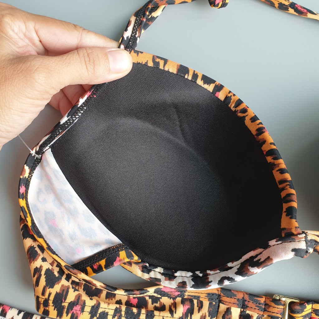 Bộ bơi hai mảnh Sofia báo đốm xuất khẩu Châu Âu