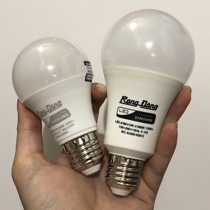 Bóng đèn LED Rạng Đông 3W - 5W - 7W - 12W, ChipLED SAMSUNG Bảo Hành 2 Năm