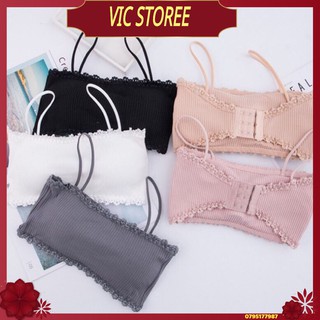Áo bra 🌿 freship🌿 siêu phẩm áo bra gân tăm mới cực hot 8832