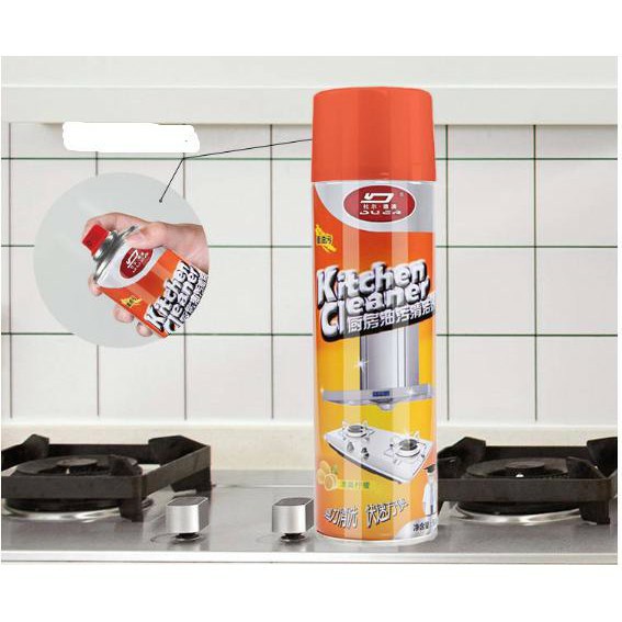 Bộ đôi tẩy rửa nhà bếp, nhà tắm - chai xịt tẩy rửa đa năng Bathroom/Kitchencleaner 500ml, tẩy sạch trong 2 phút