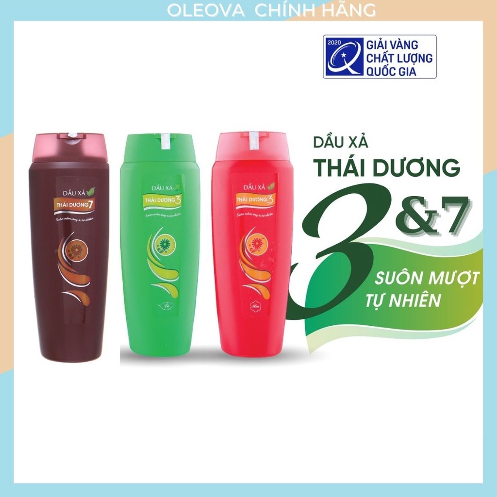 Dầu xả dược liệu Thái Dương 3 thái dương 7 Oleova RD23 200ml