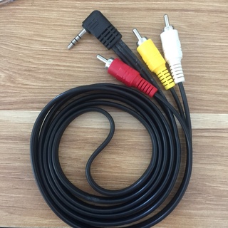 ❇❖dây av 3.5 ra 3 đầu hoa sen dùng cho tv cổng av
