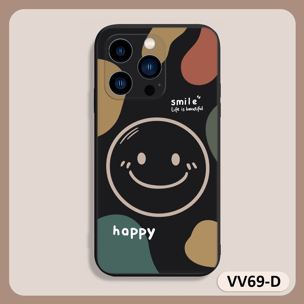 Ốp lưng ip Happy Smile cạnh vuông 6/6plus/6s/6splus/7/7plus/8/8plus/x/xr/xs/11/12/13/pro/max/plus/promax