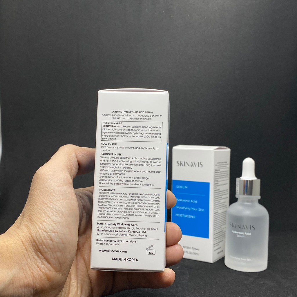 [SKINAVIS OFFICIAL] SERUM cấp ẩm Skinavis chứa Hyaluronic Acid và B5 dành cho mọi loại da | BigBuy360 - bigbuy360.vn
