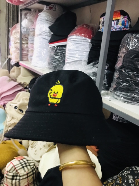 NÓN BUCKET CON VỊT - MŨ TAI BÈO MỚI