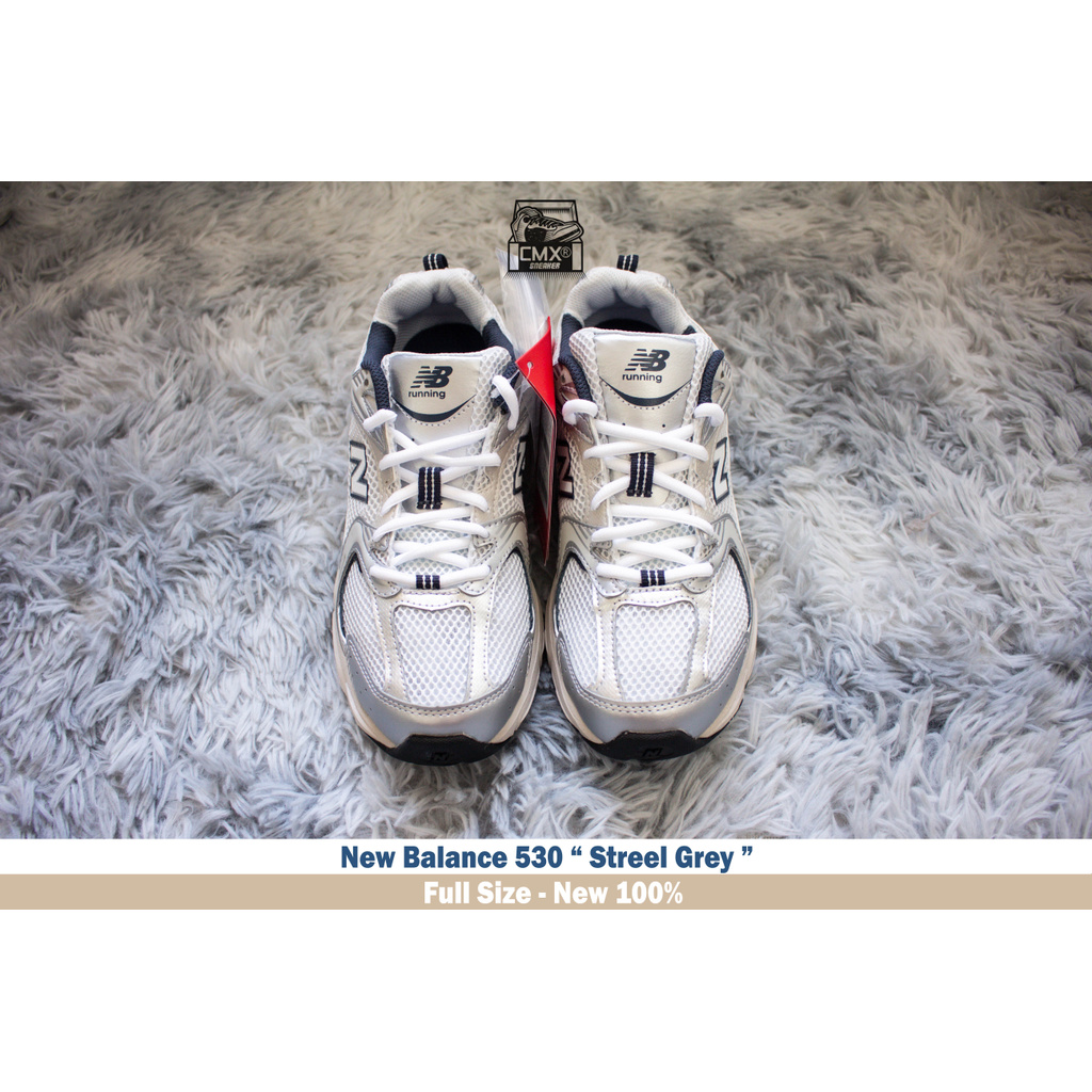 [ HÀNG CHÍNH HÃNG ] Giày New Balance 530 Retro Steel Grey ( MR530KA ) - REAL AUTHETIC 100%