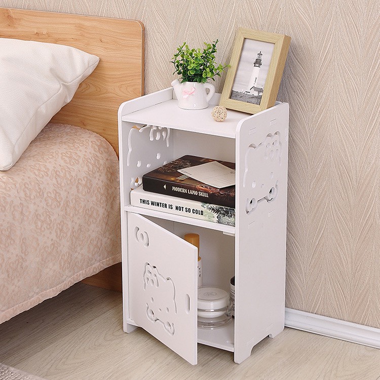 tủ gỗ Kitty 2 tầng 25x17.5x47.5cm
