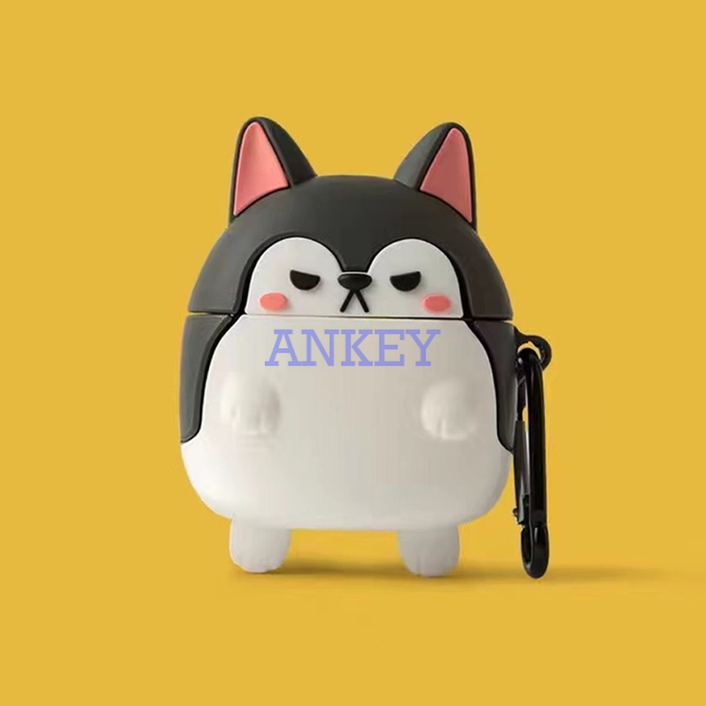 Xiaomi Airots 3 Pro / Redmi Buds 3 Pro Vỏ Bảo Vệ Hộp Sạc Tai nghe không dây Hình Khủng Long 3D Dễ Thương