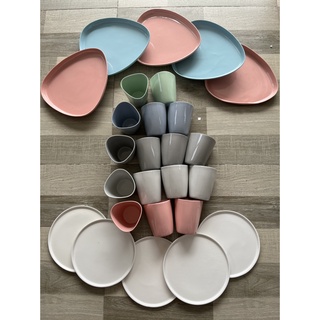 Cốc uống nước màu pastel(hàng xuất dư)ship từ 3sp