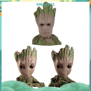 Chậu Hoa Hình Nhân Vật Groot Dễ Thương