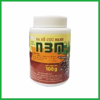 Phân bón lá kích rễ n3m lọ 100g, siêu ra rễ cho cây trồng lọ 100g .