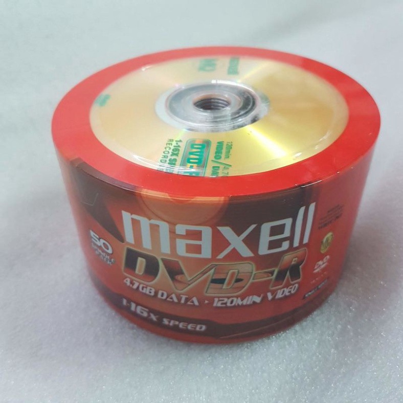 Bộ 50 Đĩa Trắng Hãng Maxell DVD-R Chất lượng cao chuyên ghi dữ liệu hình nhạc phim video clip sự kiện