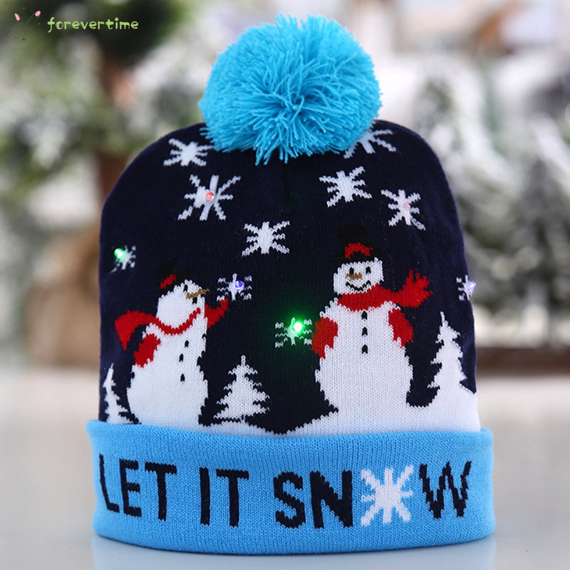 #Mũ len# Christmas Women Knitted Hat Winter Warming Beanie Hats Cap with Ball for Girls Ladies Outdoor