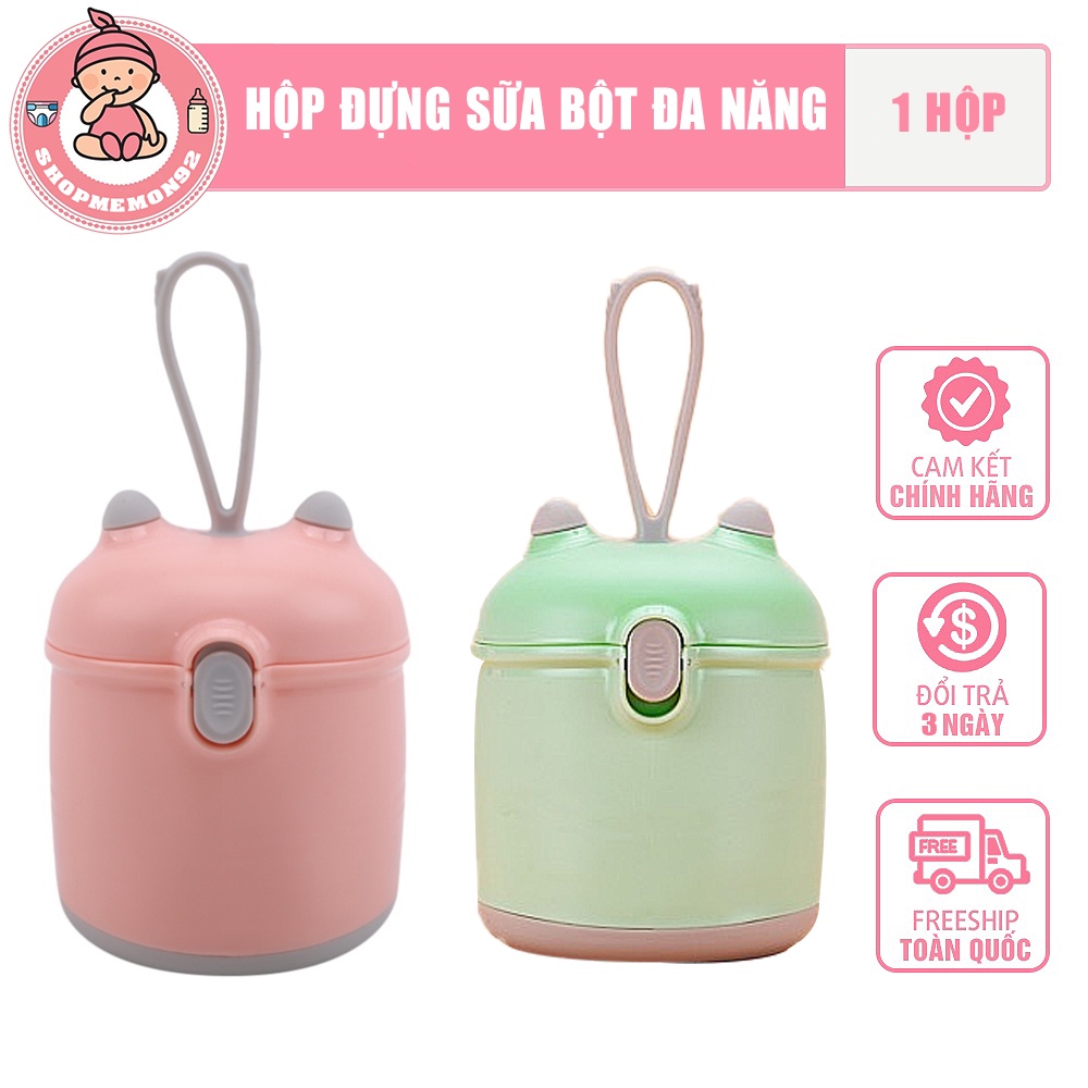 Hộp đựng sữa bột đa năng tiện dụng cho bé - dùng khi mẹ và bé đi chơi ,đi du lịch