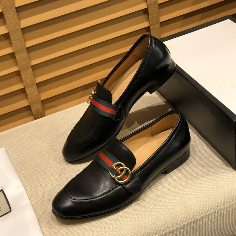 Giày lười nam Gucci da hai mẫu thời trang