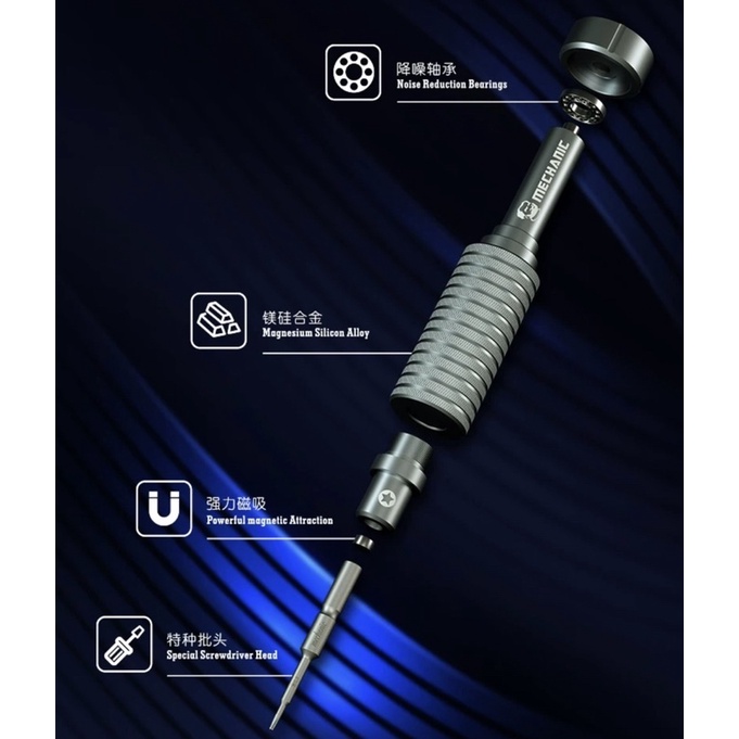 Tô Vít Sửa Chữa Điện Thoại Mechanic Hàng Cao Cấp Đa Năng Tiện Lợi Bán Lẻ