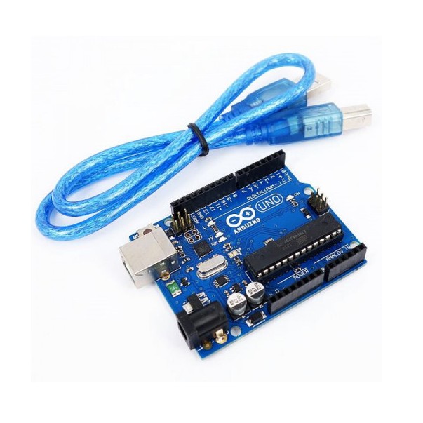 KIT Arduino UNO R3 ATMEGA16U2, Arduino UNO R3 Chíp Cắm Kèm Cáp Nạp