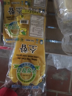 Găng tay cao su rửa bát