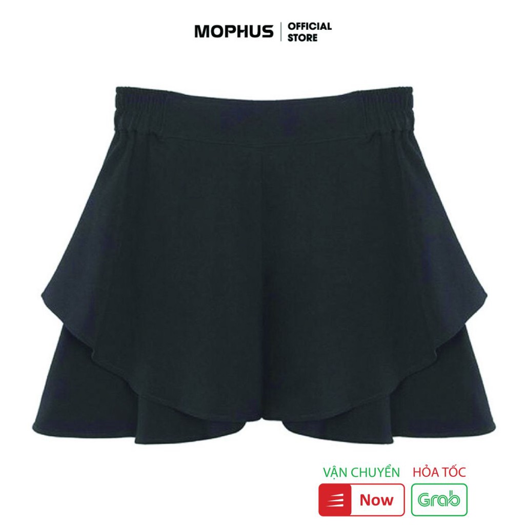 Quần giả váy short đùi đen babydoll skort dáng bèo xòe kiểu nữ tính Mophus - MQ001