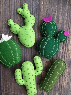 Combo vải và phụ kiện handmade
