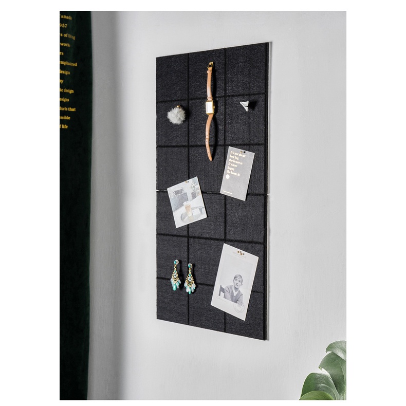 Bảng nỉ dán tường treo ảnh, postcard trang trí Tặng Kèm đinh ghim