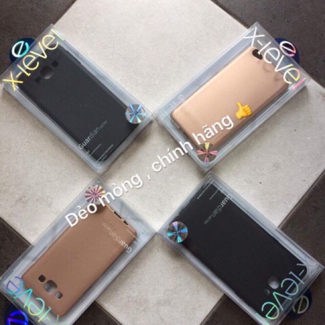 Ốp dẻo iphone 7plus hiệu xlevel màu
