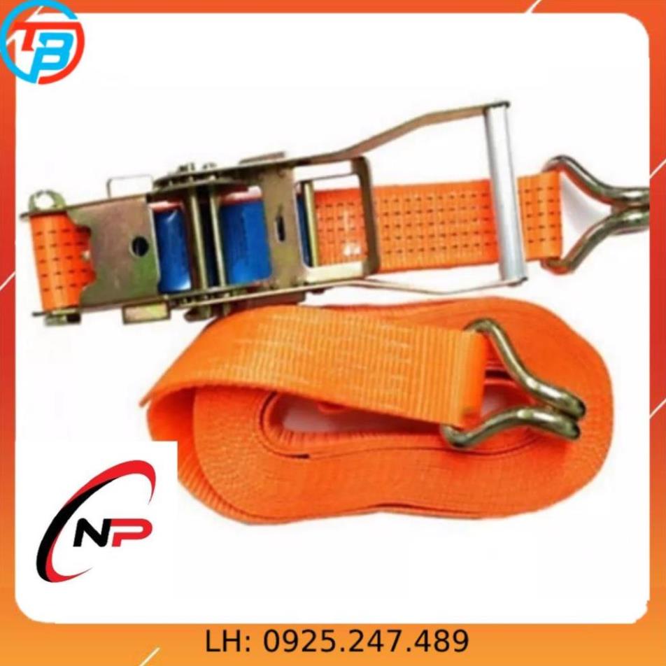 Dây chằng hàng tăng đơ bản 50mm tải trọng 3000kg.Size 3 mét,5 mét.KIMKHINHATPHAT