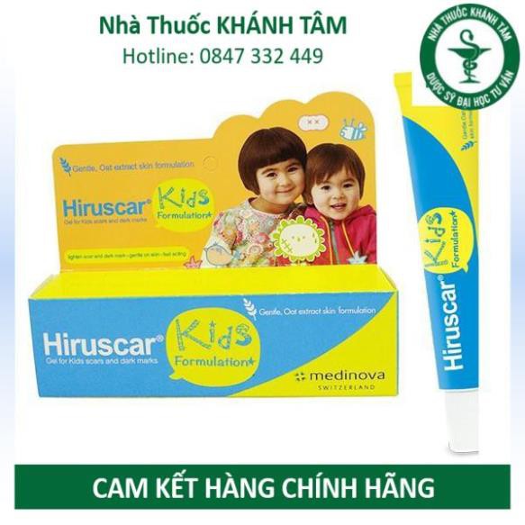 ! HIRUSCAR KIDS - Giảm sẹo và vết thâm, ngứa dành cho trẻ em [Hiruscar Kid, Hirusca] ! !