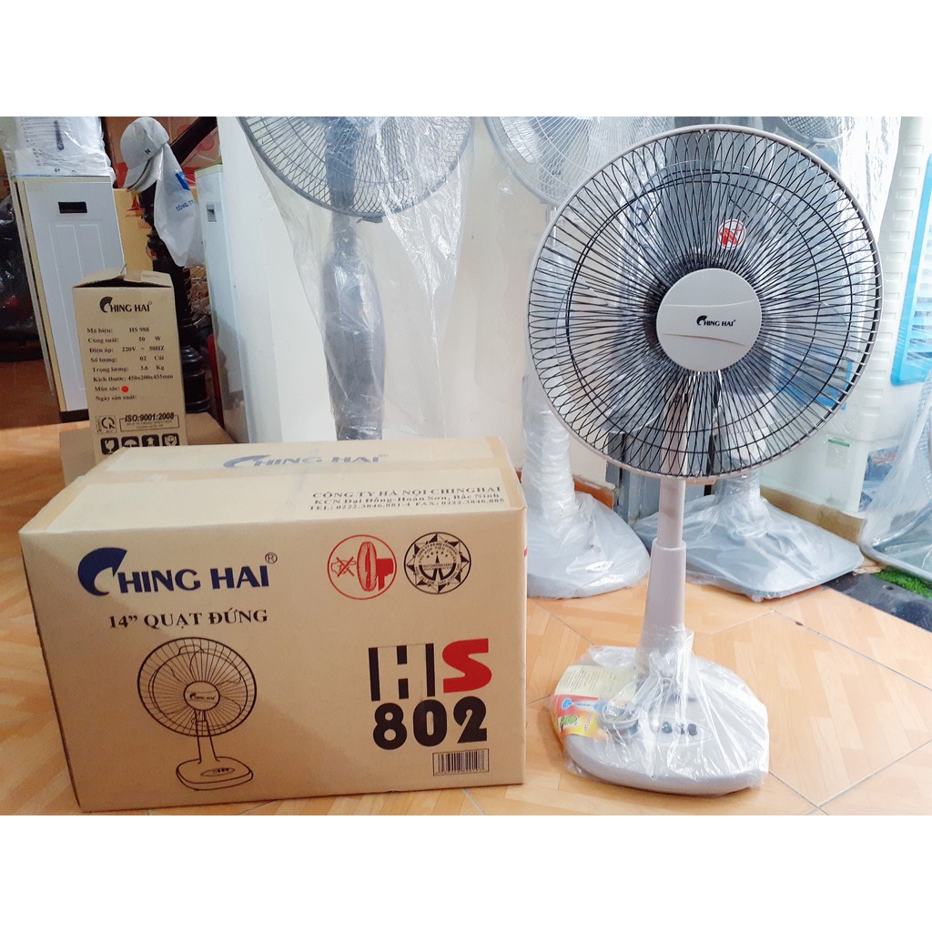 Quạt lửng Ching Hai HS-802, cánh 350, quạt điện Đài Loan