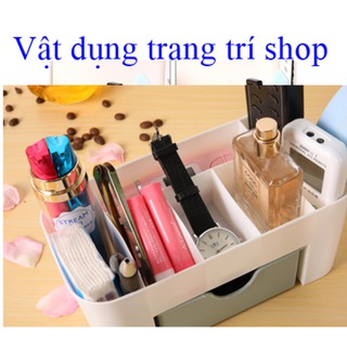 Kệ Đựng Mỹ Phẩm - Nhiều Khay- Có ngăn kéo tiện dụng