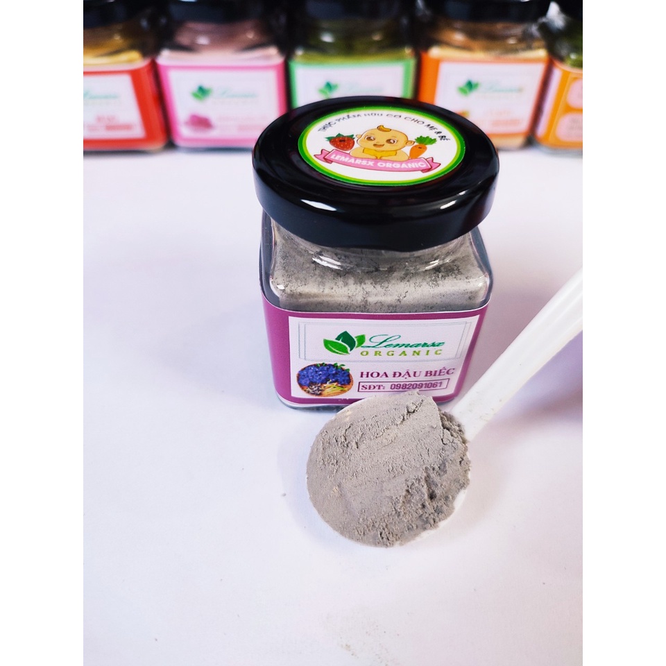 Các Loại Bột Rau Hữu Cơ Sấy Lạnh Cho Bé Ăn Dặm 90gram