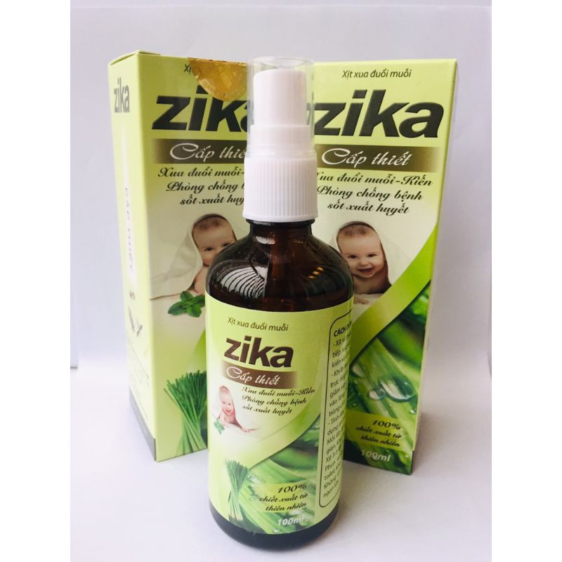 Xịt chống muỗi thảo dược Zika