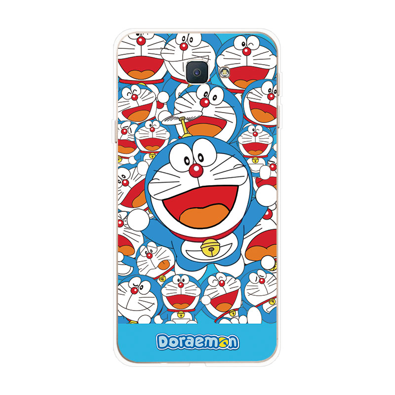 Ốp lưng TPU mềm Samsung Galaxy J2 J5 J7 Prime Doraemon hoa văn