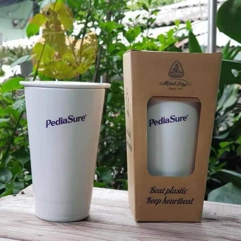 Ly sứ Minh Long hàng khuyến mãi sữa Pediasure