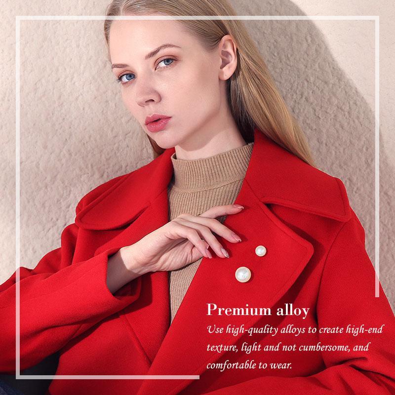 Set 3 Ghim Cài Áo Đính Ngọc Trai Giả Thời Trang Nữ