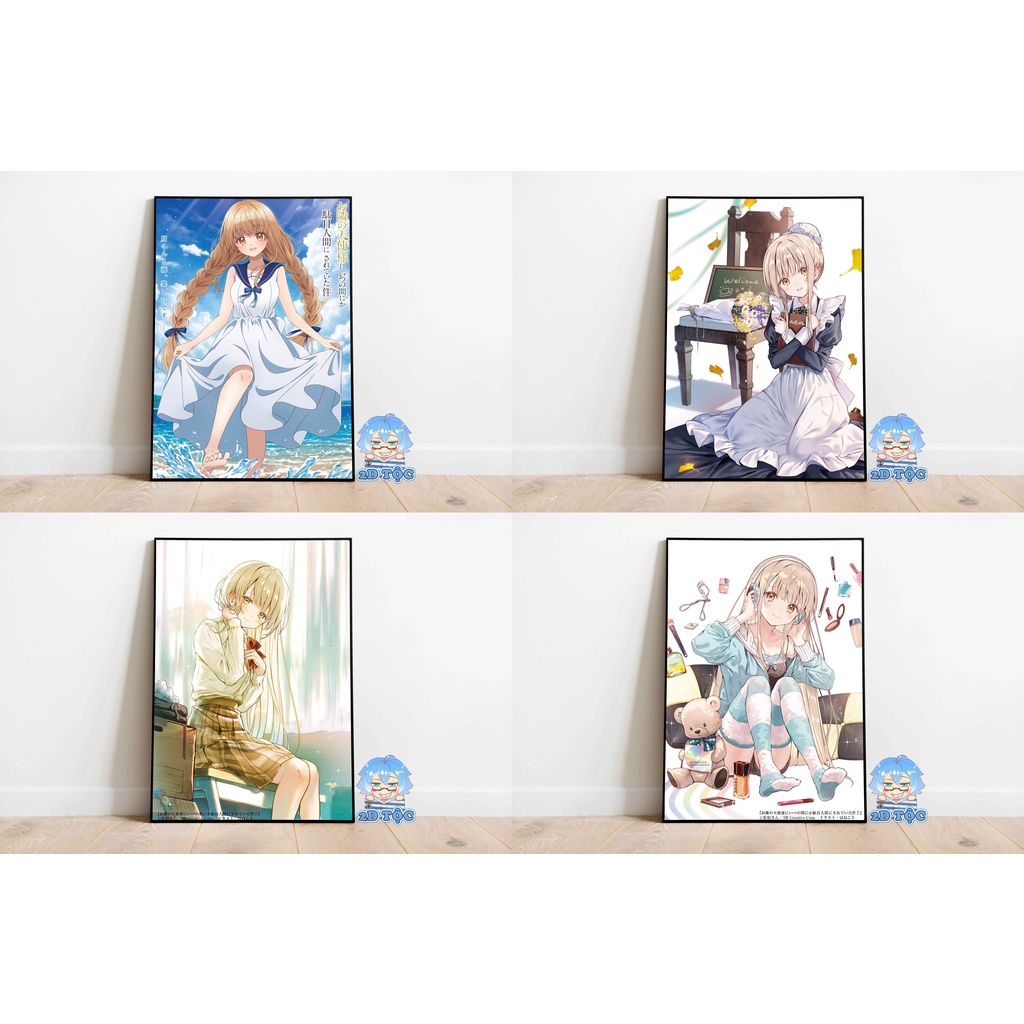 POSTER A3 THIÊN SỨ NHÀ BÊN  CHẤT LIỆU GIẤY CAO CẤP –  BY 2D TỘC SHOP