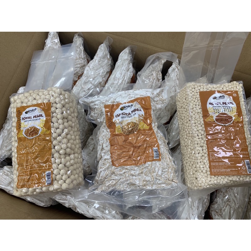 Trân châu hoàng kim các loại cao cấp - Nguyên liệu làm trà sữa TẠP HÓA MẸ JUNE