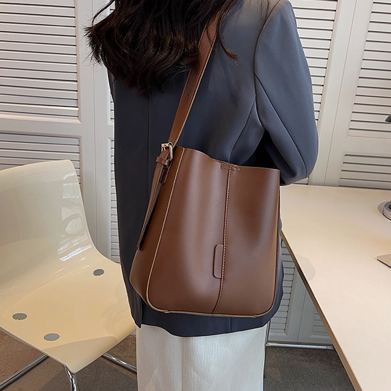 Túi Đeo Vai Màu Sắc Đơn Giản Phong Cách Hàn Quốc Cho Nữ