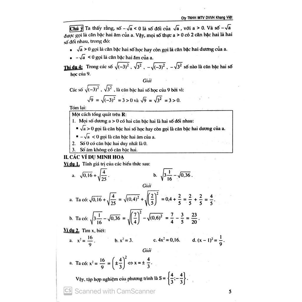 Sách Để Học Tốt Toán 9 - Tập 1