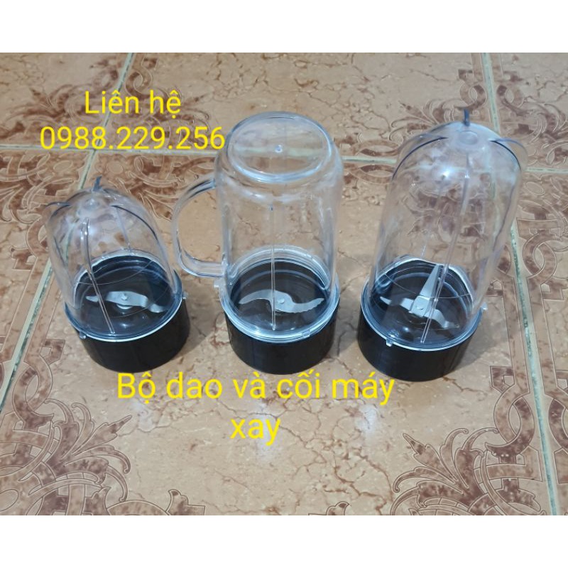 Phụ kiện bộ dao xay và cối máy xay magic