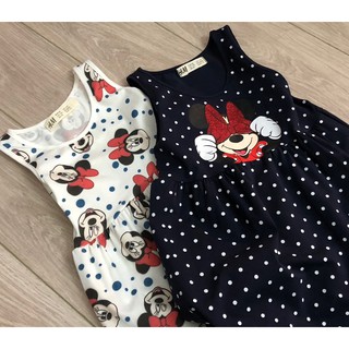 Váy sát nách mickey HM 1-10Y (có ảnh thật)