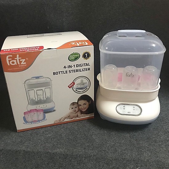 Máy tiệt trùng sấy khô hâm sữa điện tử 4 trong 1 FB4910SL Fatz Baby