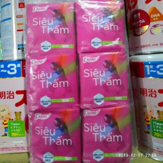 Combo 6 Bvs Diana siêu thấm mỏng không cánh